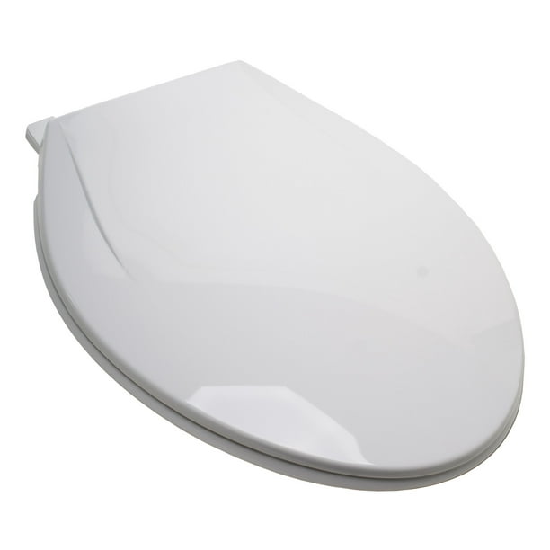 White Standard Plumbing Supply PlumbTech 271-00 Commercial Slow Close Elongated Toilet Seat White Standard Plumbing Supply PlumbTech 271-00 Commercial Slow Close Elongated Toilet Seat